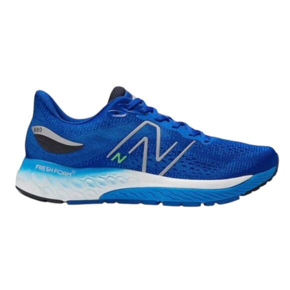 New Balance 880V12 Mens Running Shoes Medium Width Blue/Whiite M880S12 - Picture 2 of 5
